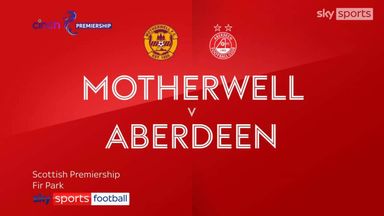 Motherwell 0-1 Aberdeen
