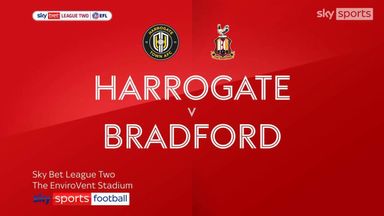Harrogate 3-0 Bradford