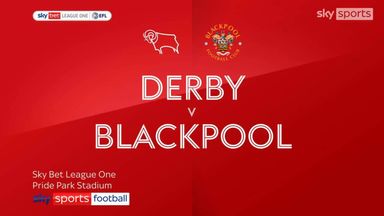 Derby County 1-0 Blackpool