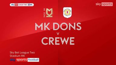MK Dons 3-1 Crewe