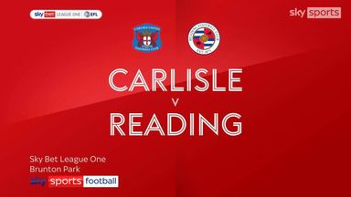 Carlisle 1-3 Reading