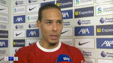 'Overall it is bittersweet' | Van Dijk frustrated by Liverpool draw