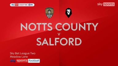 Notts County 1-2 Salford