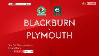 Blackburn 1-1 Plymouth