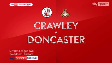 Crawley 0-2 Doncaster