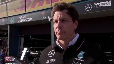 'It's not good enough' | Wolff frustrated with Mercedes car