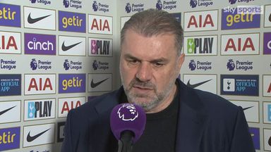 Postecoglou: The reaction to conceding first was 'outstanding'