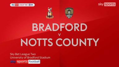 Bradford 0-3 Notts County 