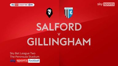 Salford 0-2 Gillingham
