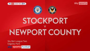 Stockport 1-0 Newport