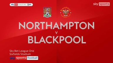 Northampton 0-1 Blackpool