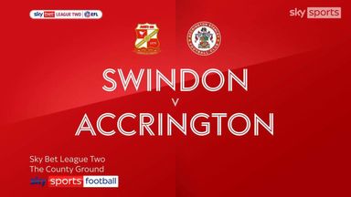 Swindon 1-2 Accrington
