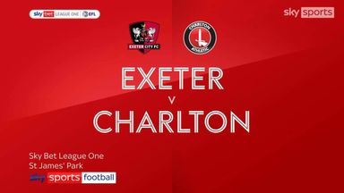 Exeter City 1-1 Charlton Athletic