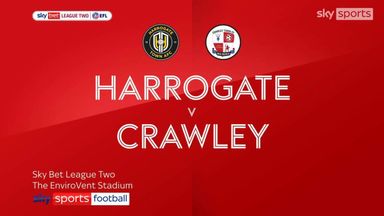 Harrogate 1-2 Crawley
