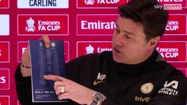 'Do you see the names?' | Pochettino uses programme to defend young squad