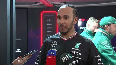 'It was about discovery today' | Lewis hoping the Merc would be better