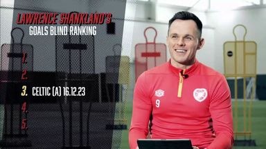 Hearts striker Shankland blind ranks his best goals