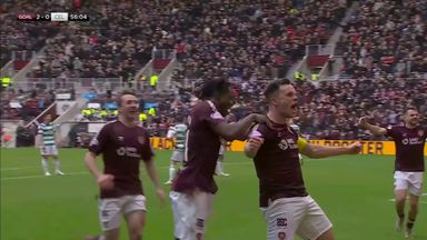 Shankland's clean finish doubles Hearts' lead