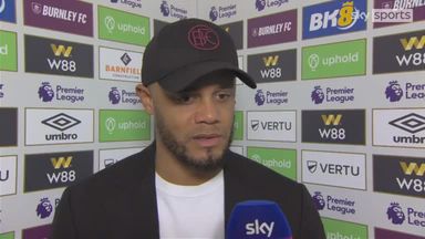 Kompany questions refereeing consistency after loss to Bouremouth