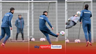 Still got it? Alonso scores incredible free-kick in Leverkusen training