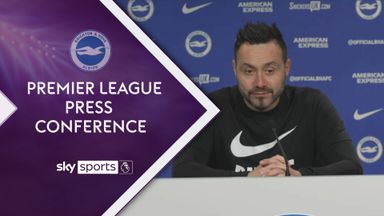 De Zerbi on future: Nothing decided | 'My focus is on Brighton'