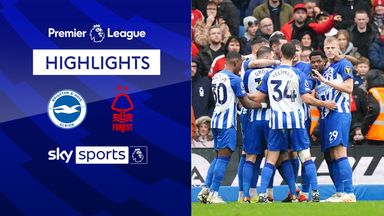 Brighton back to winning ways with narrow Forest success