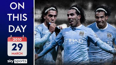 On This Day: Tevez scores stunning 12-minute hat-trick!