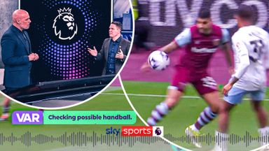 Match Officials Mic’d Up: Why Villa were denied penalty after Emerson handball