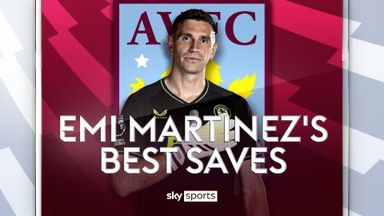 Emi Martinez's best Premier League saves