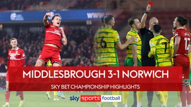 Middlesbrough 3-1 Norwich