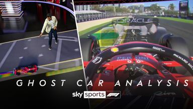 Verstappen vs Sainz qualifying comparison