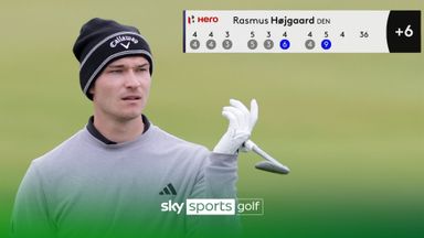 'Bad to worse' | Horror hole for Hojgaard on the 8th
