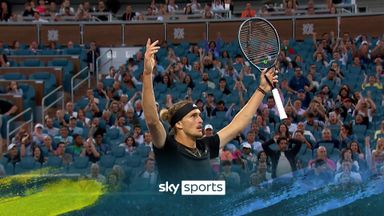 'Wonderful tennis!' | Zverev and Dimitrov perform stunning rally