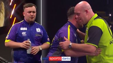 Agonising! Littler almost hits ANOTHER nine-darter in thrashing of MVG