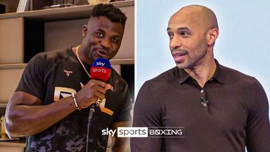 I hope Joshua is not your friend?! | Ngannou has a message for Thierry Henry