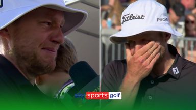 'It just feels so good' | Emotional Malnati in tears BEFORE winning putt