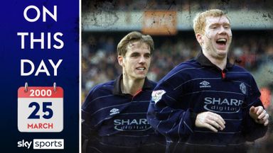 OTD: Was Scholes' iconic volley best ever from a corner?  