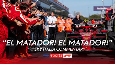 Listen to Sky Italia's epic commentary after Ferrari one-two! - 'El Matador!'