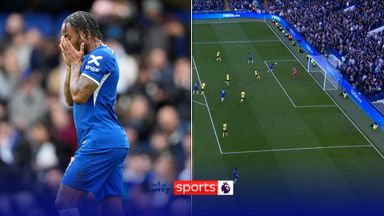 'He can't believe he's missed it!' - Sterling's costly error for Chelsea