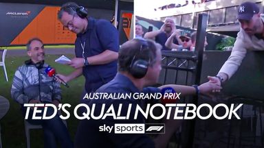 Ted's Qualifying Notebook | Australian Grand Prix