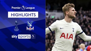 Tottenham's late onslaught secures win over Palace