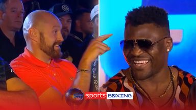 'You are nothing!' | Fury interrupts presser in HEATED Ngannou exchange!