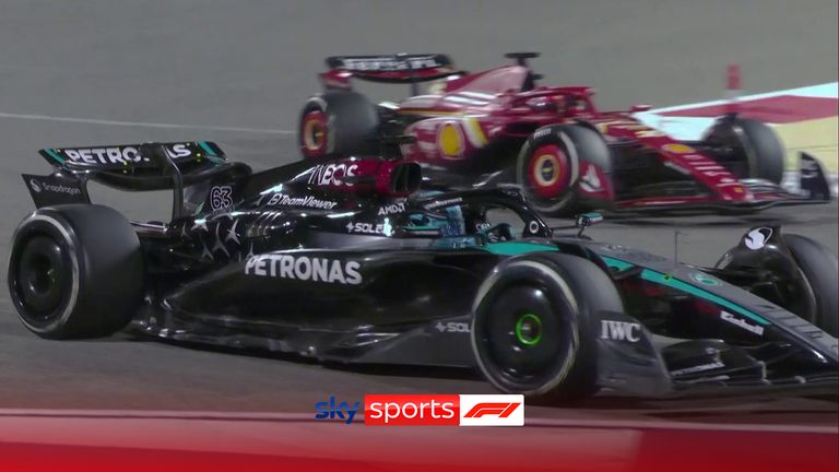 El error de Russell regala a Leclerc la cuarta posición