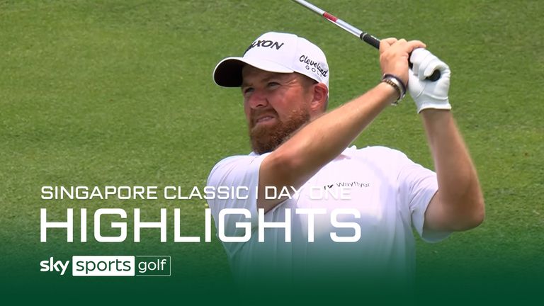 Highlights of the first round of the Singapore Classic at the Laguna National Golf Resort Club. 