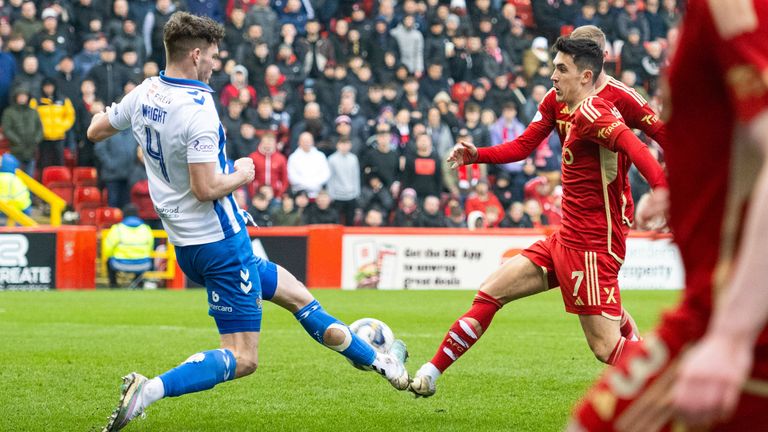 Aberdeen beat Kilmarnock in Warnock's final match in charge of the Dons