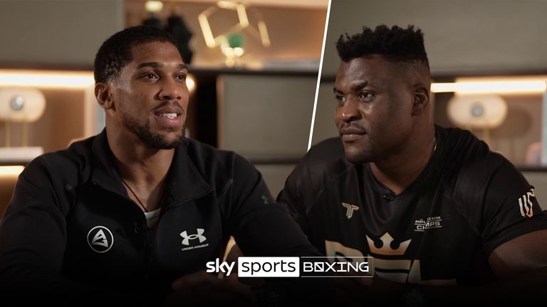 Anthony Joshua and Francis Ngannou share what their fight will mean for both of their careers.