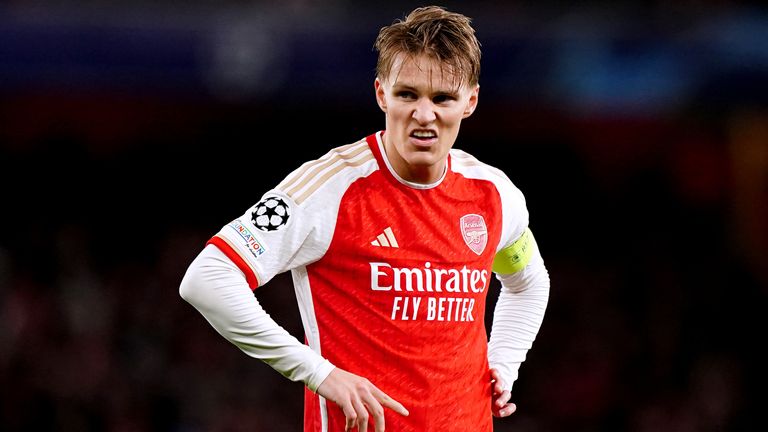 Martin Odegaard had a second-half goal ruled out against Porto