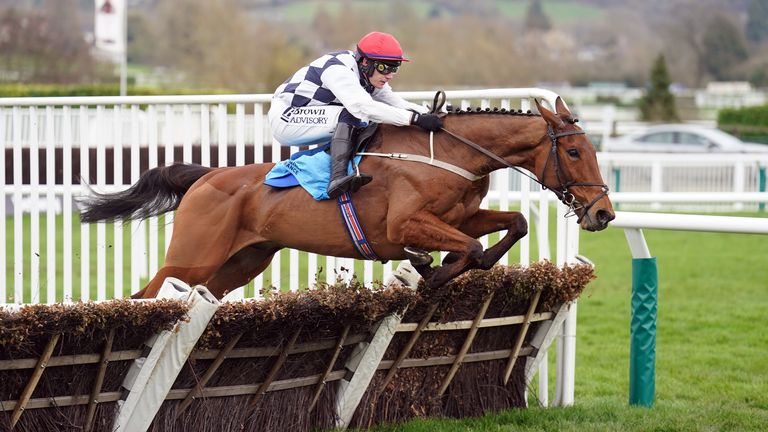 Ballyburn stormed home in the Gallagher Novices' Hurdle