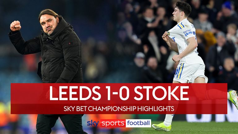 Leeds 1-0 Stoke highlights
