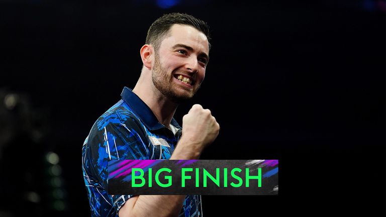 Luke Humphries was thrilled after beating Michael Smith to pick up his first nightly victory in the Premier League.